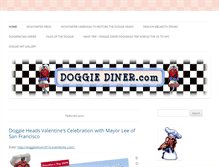 Tablet Screenshot of doggiediner.com